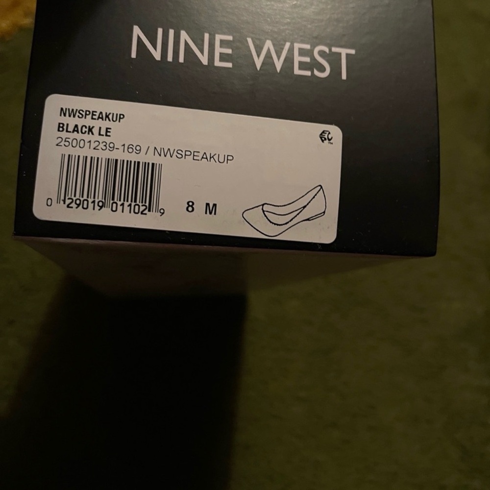 Nine West Classic Black Flats